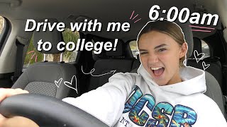 DRIVE WITH ME TO COLLEGE  Kayla Davis [upl. by Nnaegroeg]