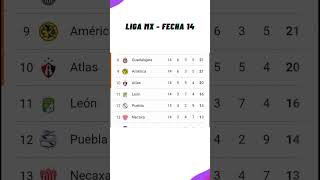 ✅Tabla de Posiciones Hoy  Liga MX  México ✅Fecha 14  2024  Apertura [upl. by Pascale]