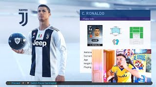 ME SALE RONALDO EN BALL OPENING DE PES 2019 [upl. by Derril]