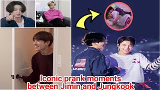 JIKOOK  😂 Jungkook and Jimins Funniest PRANKS 🤣🔥 [upl. by Sudaorb]