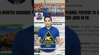 Physiotherapy Jobs IN THE UK GUIDANCE PROGRAM [upl. by Ehsom]