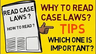 How to read judgement for judicial exams Case Laws [upl. by Eenel]