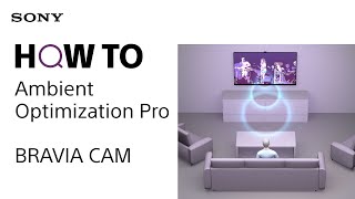 BRAVIA CAM  How to Enable Ambient Optimization Pro [upl. by Honeyman]