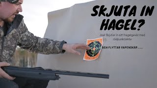 VLOG  quotHemma är där Vapenskåpet ärquot Skjuter in hagelgevär med Aimpoint micro [upl. by Stockwell]