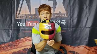 APEX에이펙스 코호보 헤드기어 리뷰 ABH102 BOXING NOSE PROTECTION HEADGEAR REVIEW [upl. by Kellene674]