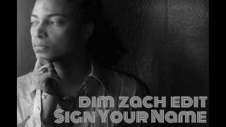 Terence Trent DArby  Sign Your Name Dim Zach Edit [upl. by Neelcaj]