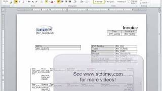 Customizing Invoice Templates [upl. by Duwe]