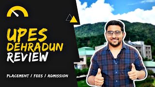 UPES Dehradun Review  Admission Placement  Campus  Fees  Top private college  Jee Mains 2024 [upl. by Riba927]