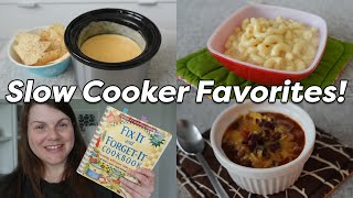 Easy SLOW COOKER RECIPES from the Fix It and Forget It Cookbook [upl. by Eldrida97]