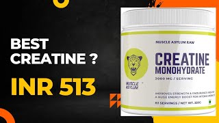 Muscle Asylum Creatine Monohydrate Powder Unflavored  Review [upl. by Otrevlig]