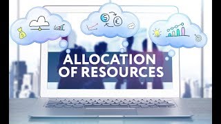 What is RESOURCE ALLOCATION What does RESOURCE ALLOCATION mean by Fahad ali commerce faculty [upl. by Inalem]