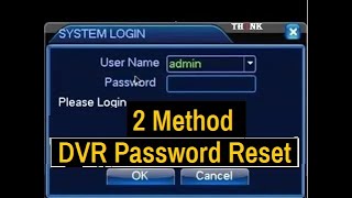 2 Method How to Recover Dvr Password  DVR Password Recovery DVR Password [upl. by Nahn]