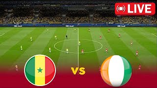 🔴EN DIRECT  Sénégal vs Côte dIvoire  éliminatoires  Coupe dAfrique des Nations 2024  S7 [upl. by Aidin]