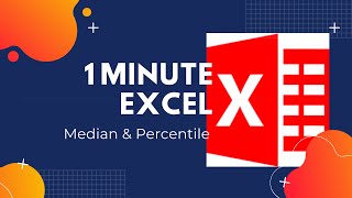 Quickly Learn How to Use the Median and Percentile Formulas in Excel [upl. by Aikin836]