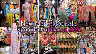 New Market Latest Summer Collection May 2024  Esplanade Summer Shopping  New Market Kolkata [upl. by Kieryt]