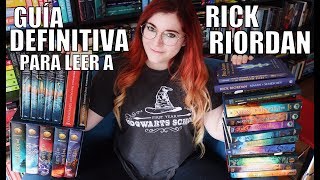 GUÍA DEFINITIVA PARA LEER A RICK RIORDAN  Crónicas de una Merodeadora [upl. by Remat485]