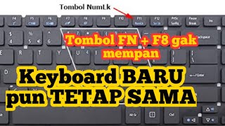 mematikan Numlock di keyboard laptop [upl. by Mehelhteb696]