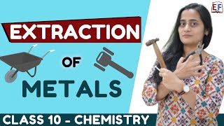 Extraction of Metals  Chemistry Class 10 3 [upl. by Daley58]