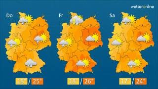 wetteronlinede Wetter in 60 Sekunden 2762016 [upl. by Melda]