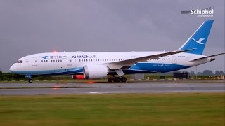 Nieuw op Schiphol Xiamen Airlines [upl. by Letrice]