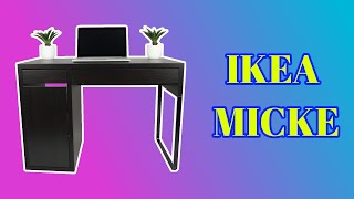 HAVING TROUBLE How to Assemble IKEA MICKE Desk [upl. by Bronder]