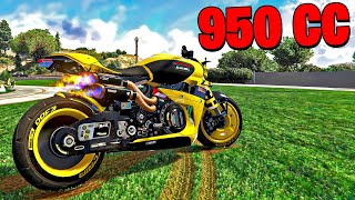 Arrancones En Mi Nueva Moto De 950 CC Gta Rp [upl. by Anitnamaid]