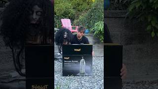 👻UnboxingSetUp of Twitching Banshee🎃 halloween music unboxing shorts scary animatronics [upl. by Dedie]