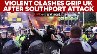 UK Violence LIVE Violent Protests Sweep UK Following the Southport Stabbing Attack [upl. by Milli]