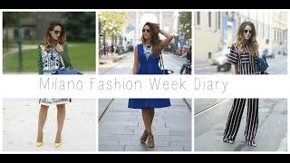 Milano Fashion Week Diary [upl. by Tenner]