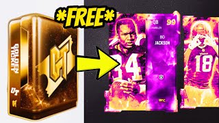 I Open a New FREE Golden Ticket Pack in Madden 24 [upl. by Vookles]