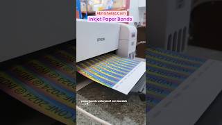 🖨️ How to Make Inkjet Custom Printable Tyvek Wristband in 1 Minute  AbhishekIDcom [upl. by Armando]