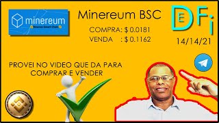 Minereum BSC TOKEN DICA DO DIA DERE BINANCE SMART CHAIN POOCOIN [upl. by Arline621]