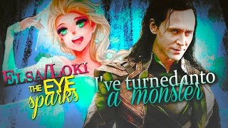 ► ElsaLoki ❅ Ive turned into a monster Live ActionNonDisney [upl. by Lavoie]