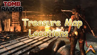 Tomb Raider  Treasure Maps Locations [upl. by Nosac683]