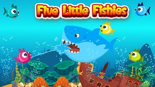 Five Little Fishies  SING SONG KIDS funny educational childrens songs nursery rhymes lullabies [upl. by Eba]