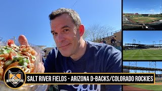 Salt River Fields  Spring Training 2021 Tour  Arizona DBacks and Colorado Rockies Cactus League [upl. by Anitsirk]