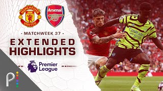 Manchester United v Arsenal  PREMIER LEAGUE HIGHLIGHTS  5122024  NBC Sports [upl. by Yral752]