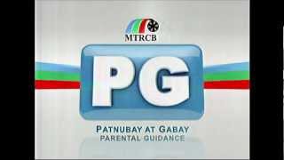 HQ MTRCB PG Parental GuidancePatnubay at Gabay Tagalo 4x3 No LogosWatermarks [upl. by Felice]