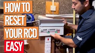 RCD Keeps Tripping How to Reset RCD Circuit Breaker amp Restore Power [upl. by Hamilah]