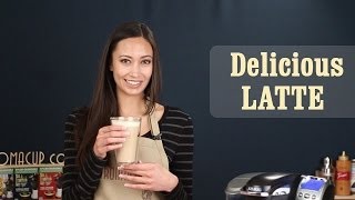 How to make Delicious Cafe Latte  Keurig Coffee Recipes [upl. by Coh]