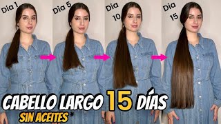 CABELLO LARGO EN 15 DÍAS CON SOLO 2 INGREDIENTES MILAGROSOS Sin aceites😱 [upl. by Norine]