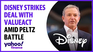 Activist investor Valueact strikes deal with Disney amid proxy battle with Nelson Peltz [upl. by Drarreg]