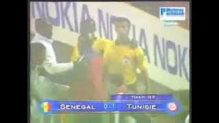 CAN 2004 Tunisia vs Senegal [upl. by Elleinnod907]