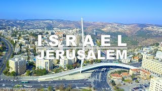 Jerusalem  the capital of Israel aerial drone video  ירושלים מהרחפן [upl. by Clea461]