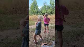 Them girls are ready Dove season 2024 just a great day with family doves family shorts [upl. by Annairda703]