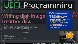 Write Disk Image To Other Disks  UEFI Dev in C [upl. by Rennat]