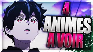 4 ANIMES A VOIR ABSOLUMENT POUR LHIVER 2021 [upl. by Namzzaj]