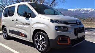 Citroen Berlingo 2019 Demonstration Interior Exterior Walkaround  Test Drive Sofia [upl. by Trixi]