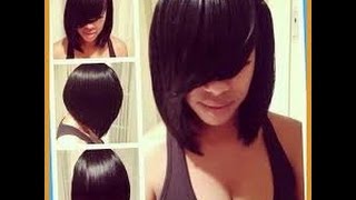 Best Feathered Bob Hairstyles for Black Women [upl. by Henry231]