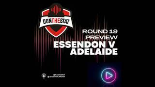 Don the Stat 2024 Round 19 vs Adelaide Crows [upl. by Raddy934]